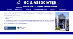 Desktop Screenshot of gcassociates.net.au